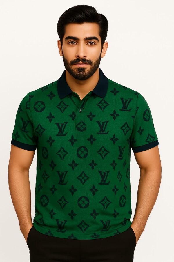 Lv Knitted Polo