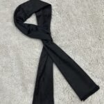 Chanel Black Scarf